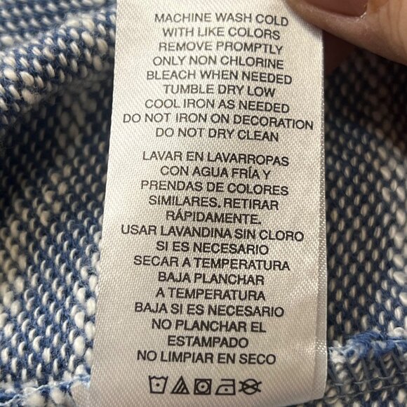 Champion Womens Blue Long-Sleeve Raglan Knit Pullover Sweatshirt Size L Cozy - Picture 12 of 15